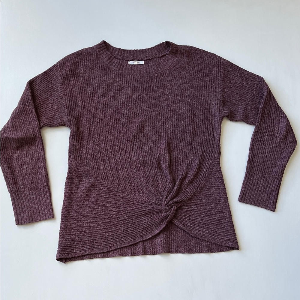 MAURICES Twist Front Sweater